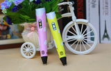 Pen printing drawing 3D  stereoscopic