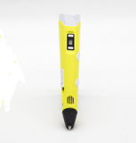 Pen printing drawing 3D  stereoscopic