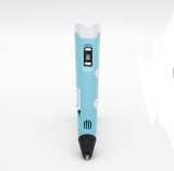 Pen printing drawing 3D  stereoscopic