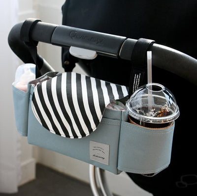 Multifunctional changing bag for baby's stroller