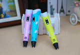 Pen printing drawing 3D  stereoscopic