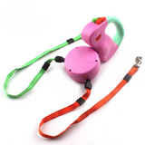 Retractable Dual Pet Dog Walking