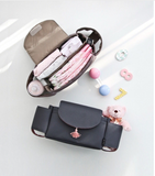 Multifunctional changing bag for baby's stroller